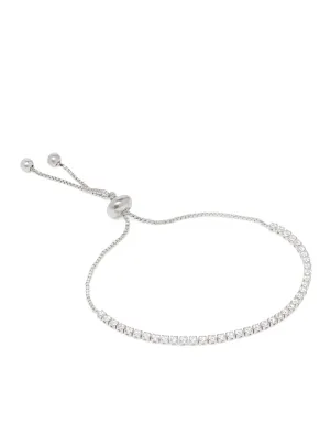 Roisin Delicate Cubic Zirconia Adjustable Bracelet
