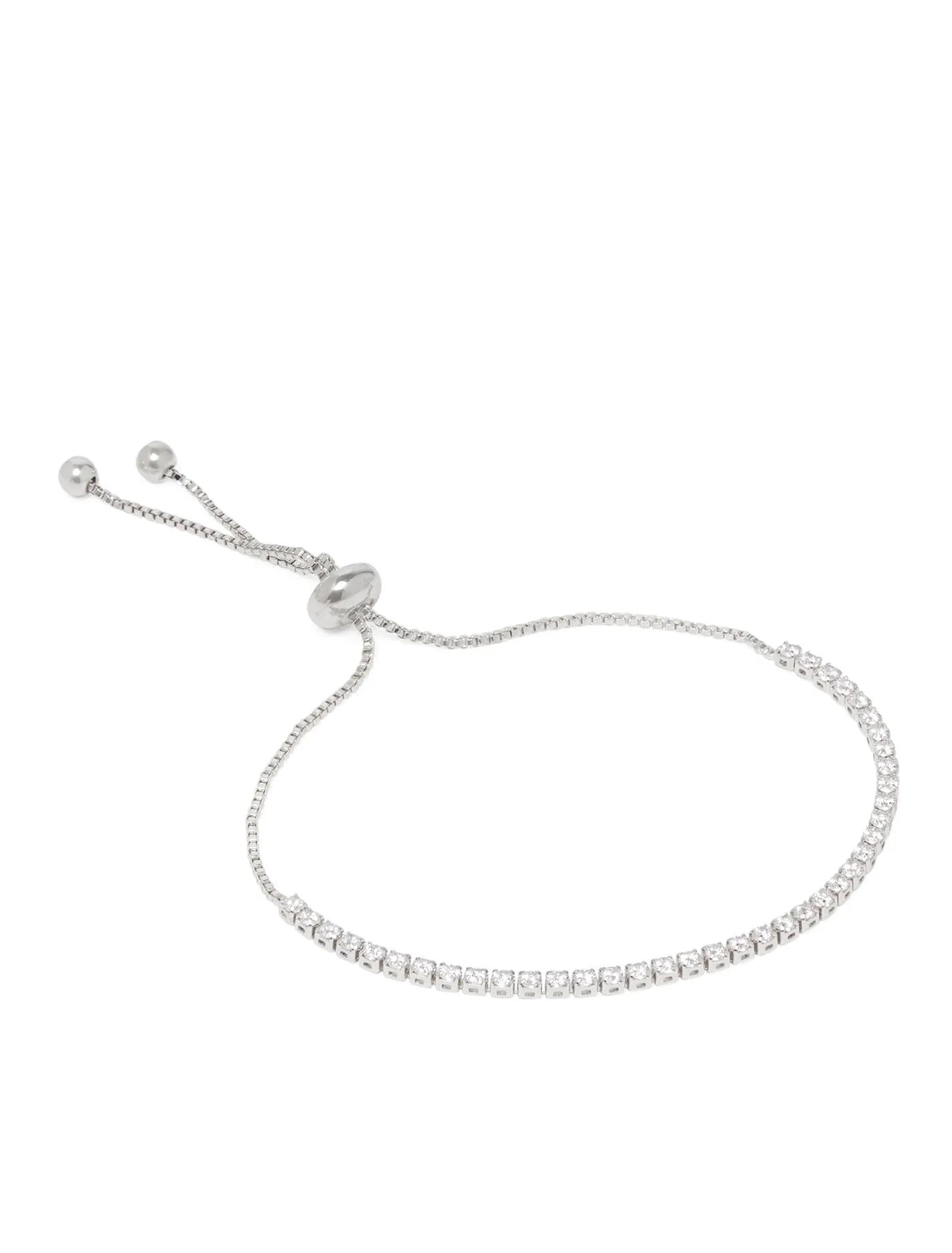Roisin Delicate Cubic Zirconia Adjustable Bracelet