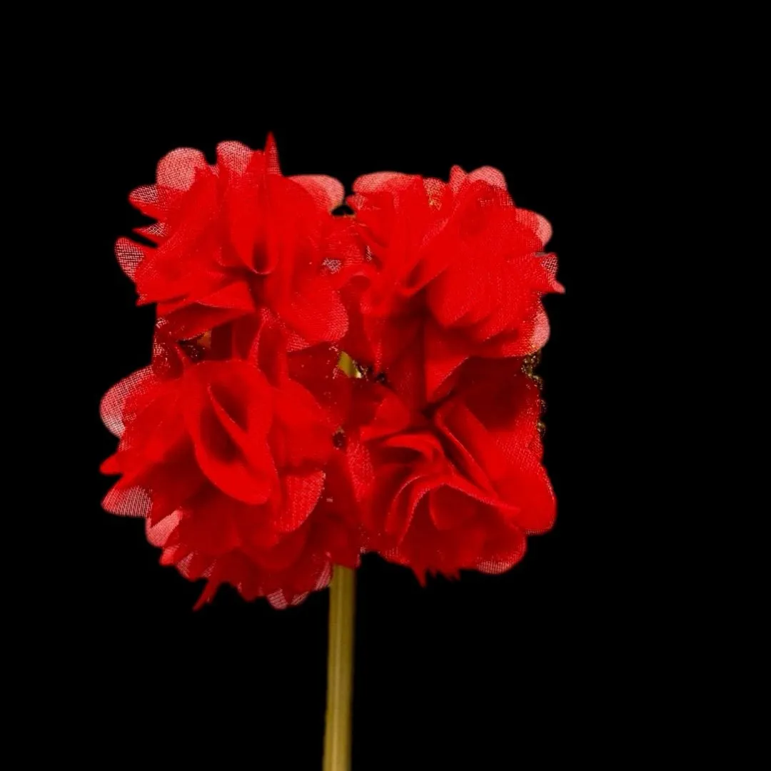 Rosso Bloom Statement Earrings