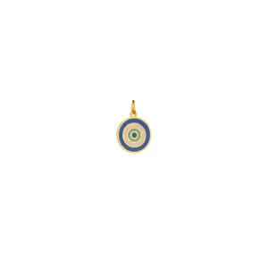 Round Evil Eye Pendant