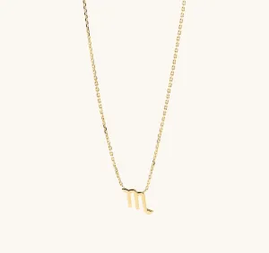 Scorpio Zodiac Sign Pendant