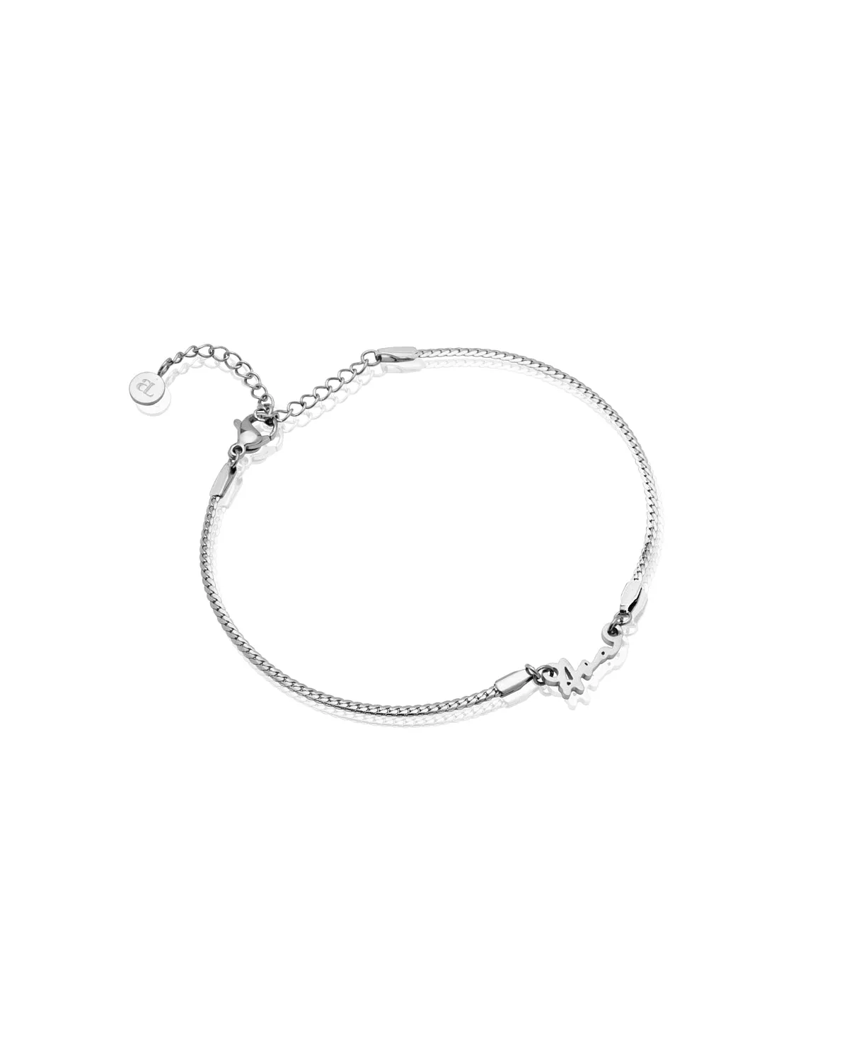 Signature Name Anklet (Silver)