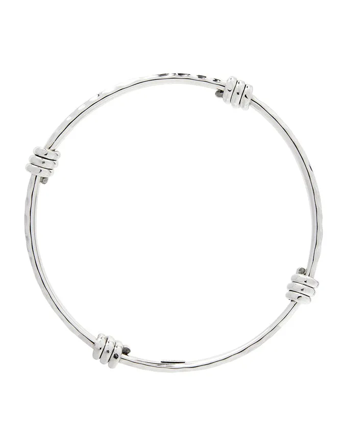 Silver Amarres Bangle 64mm