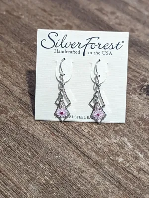 SILVER CASCADE W/ FLOWER