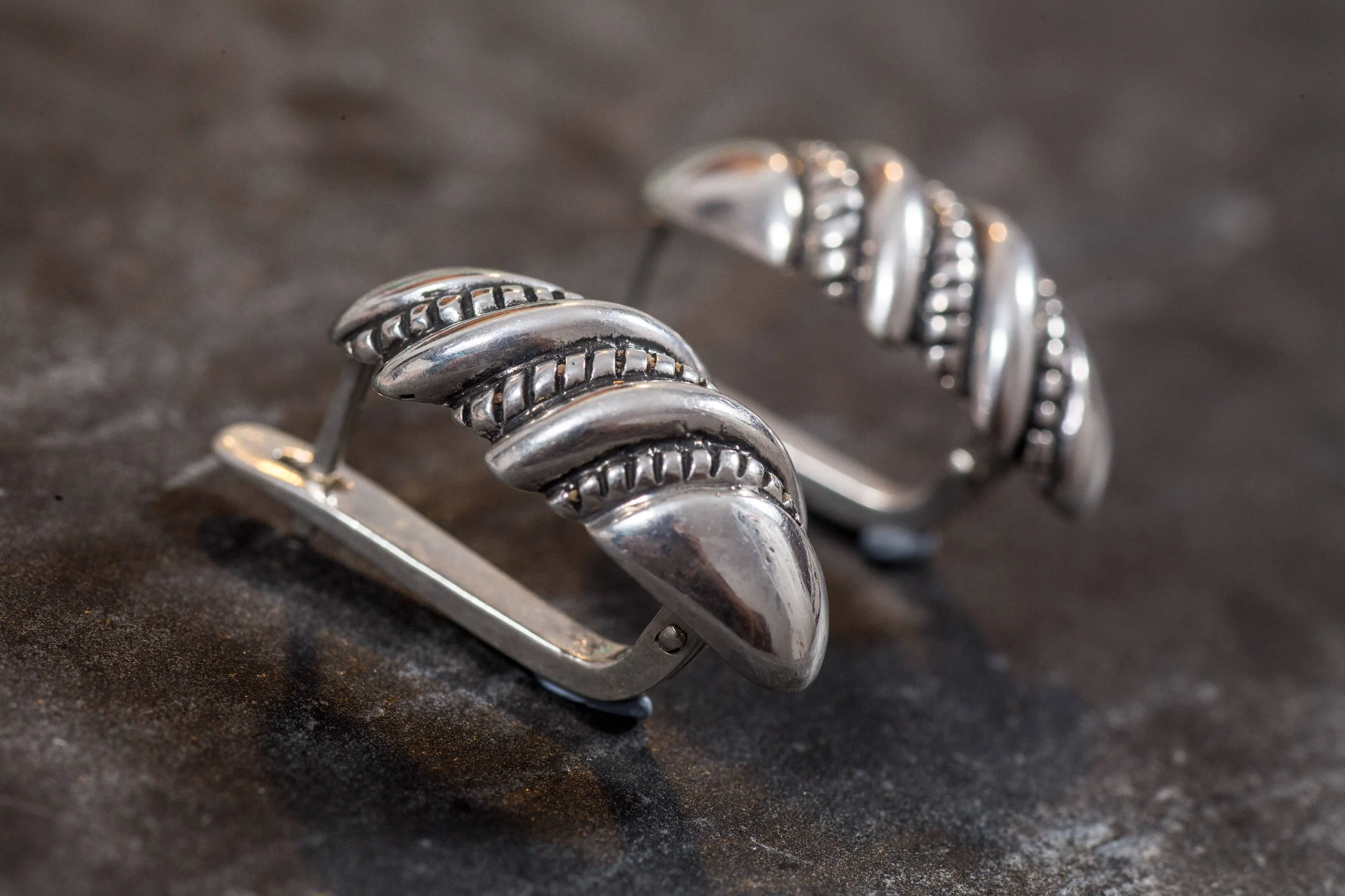 Silver Earrings, Designer Earrings, Statement Earrings, Unique Earrings, Artistic Earrings, Artisan Earrings, Solid Silver, Stud Earrings