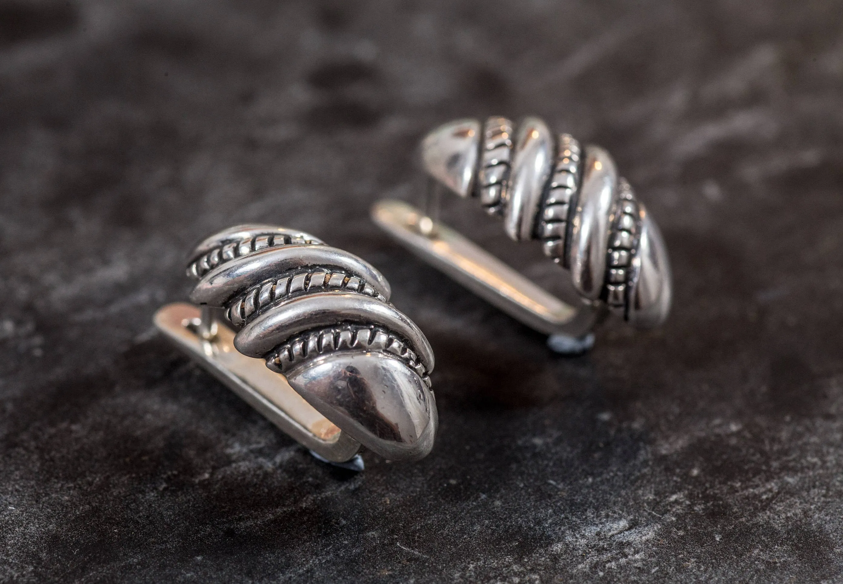 Silver Earrings, Designer Earrings, Statement Earrings, Unique Earrings, Artistic Earrings, Artisan Earrings, Solid Silver, Stud Earrings