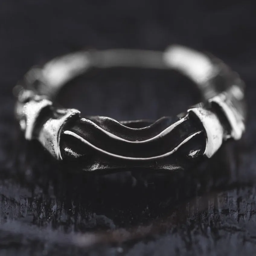 Silver Futuristic Hoop Earrings Cyberpunk Jewelry Unisex Everyday Wear SciFi Inspired Unique Tech Lover Gift