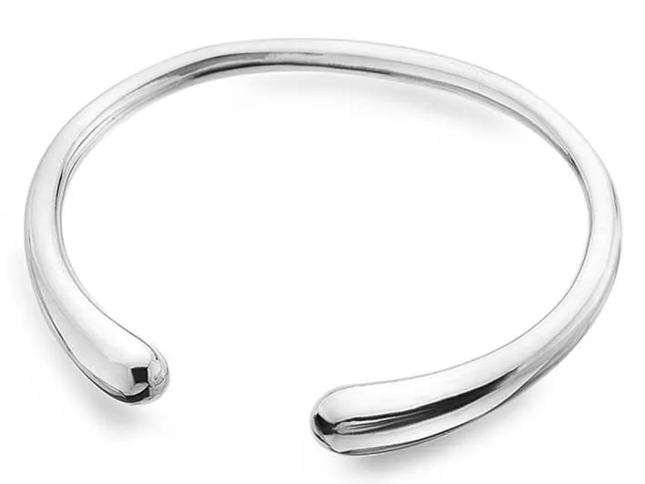 Silver Pendant - Fluid