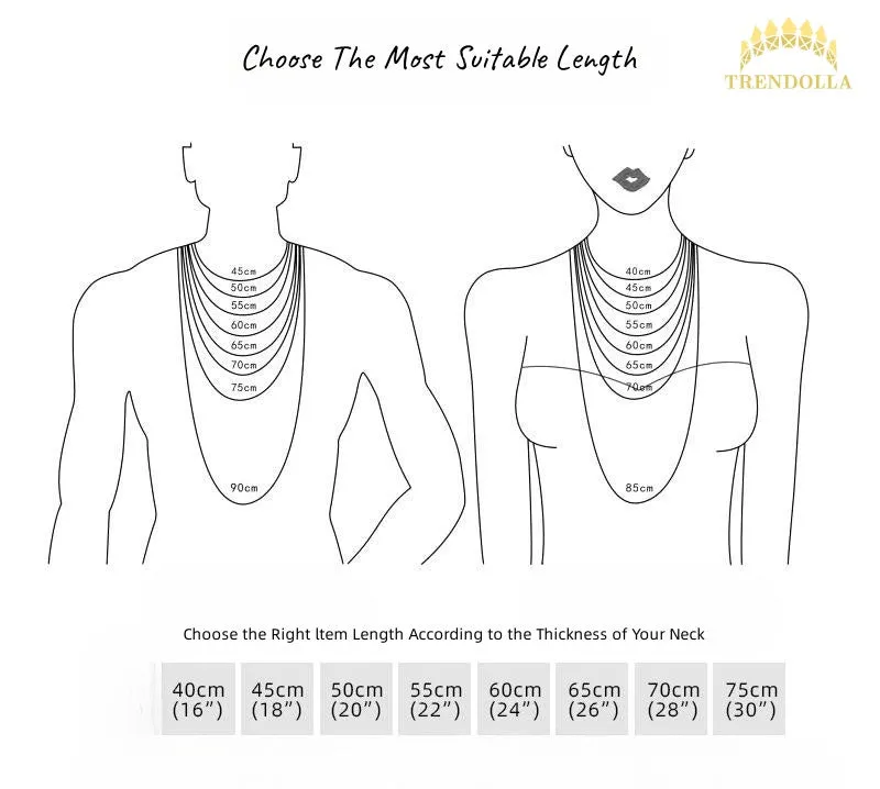 Simple 925 Silver Gold Plated Chain Necklace