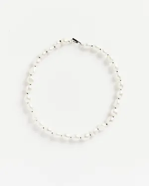 Simple Baroque Pearl Collar