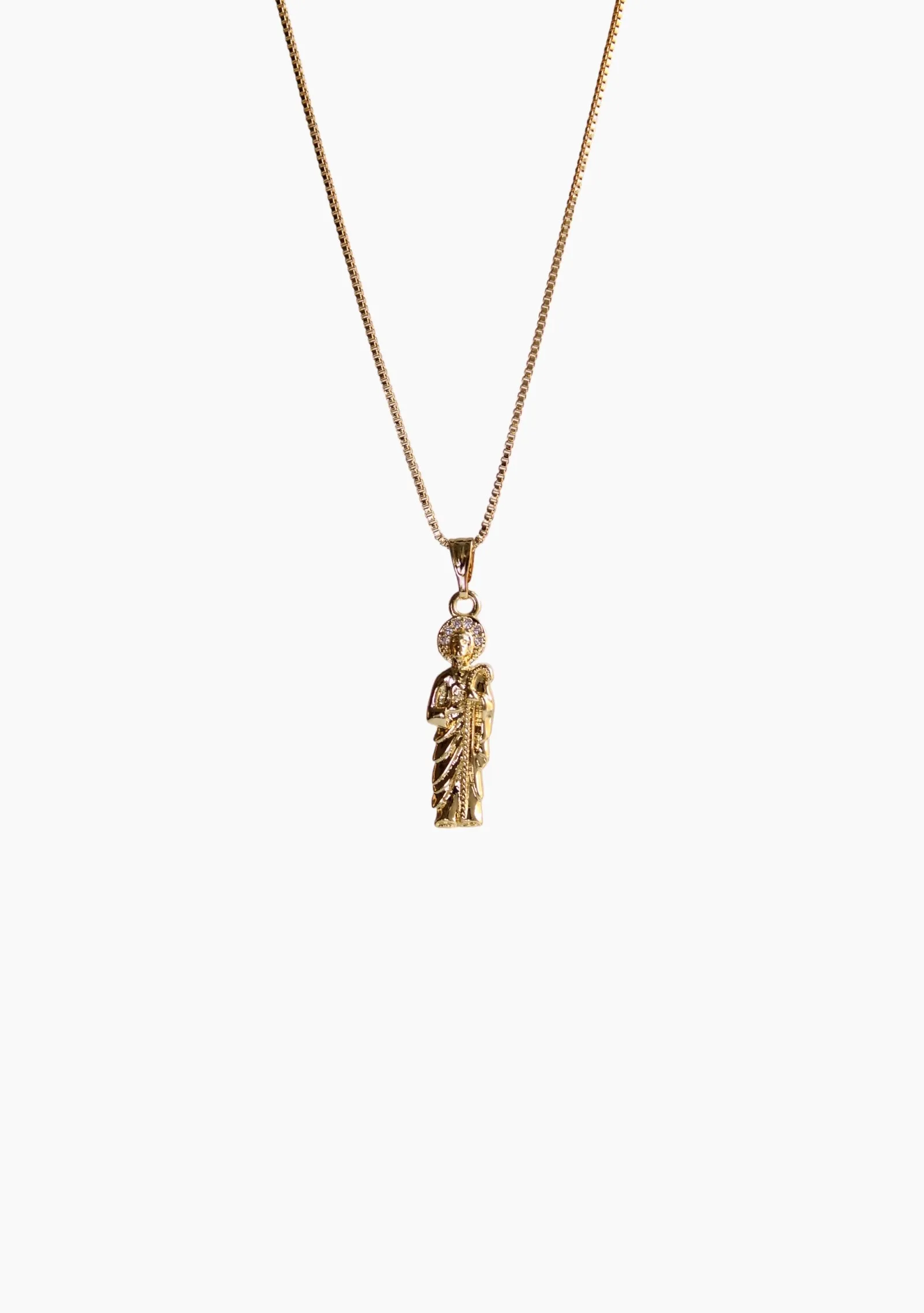 Simple San Judas Necklace