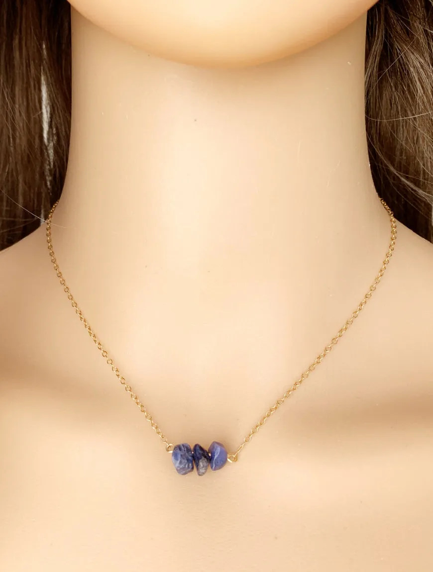 Simple Sodalite Necklace