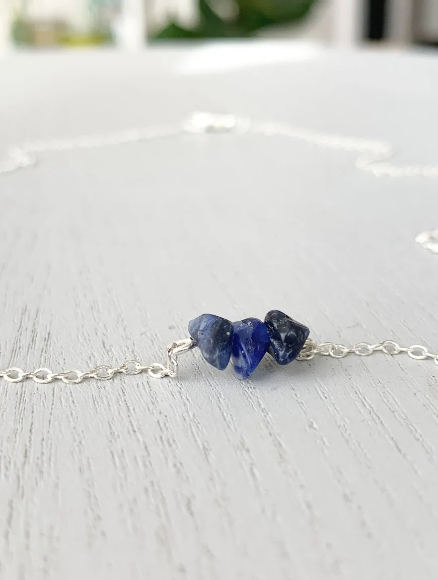 Simple Sodalite Necklace