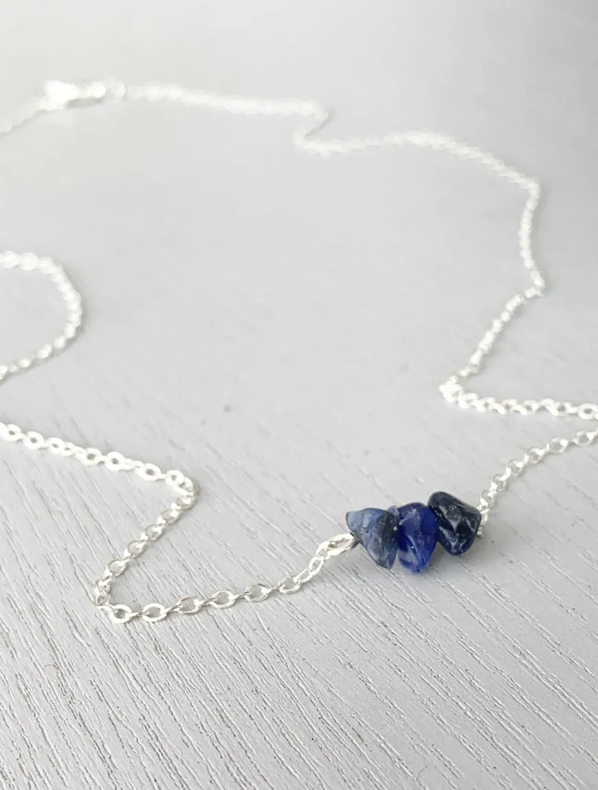 Simple Sodalite Necklace