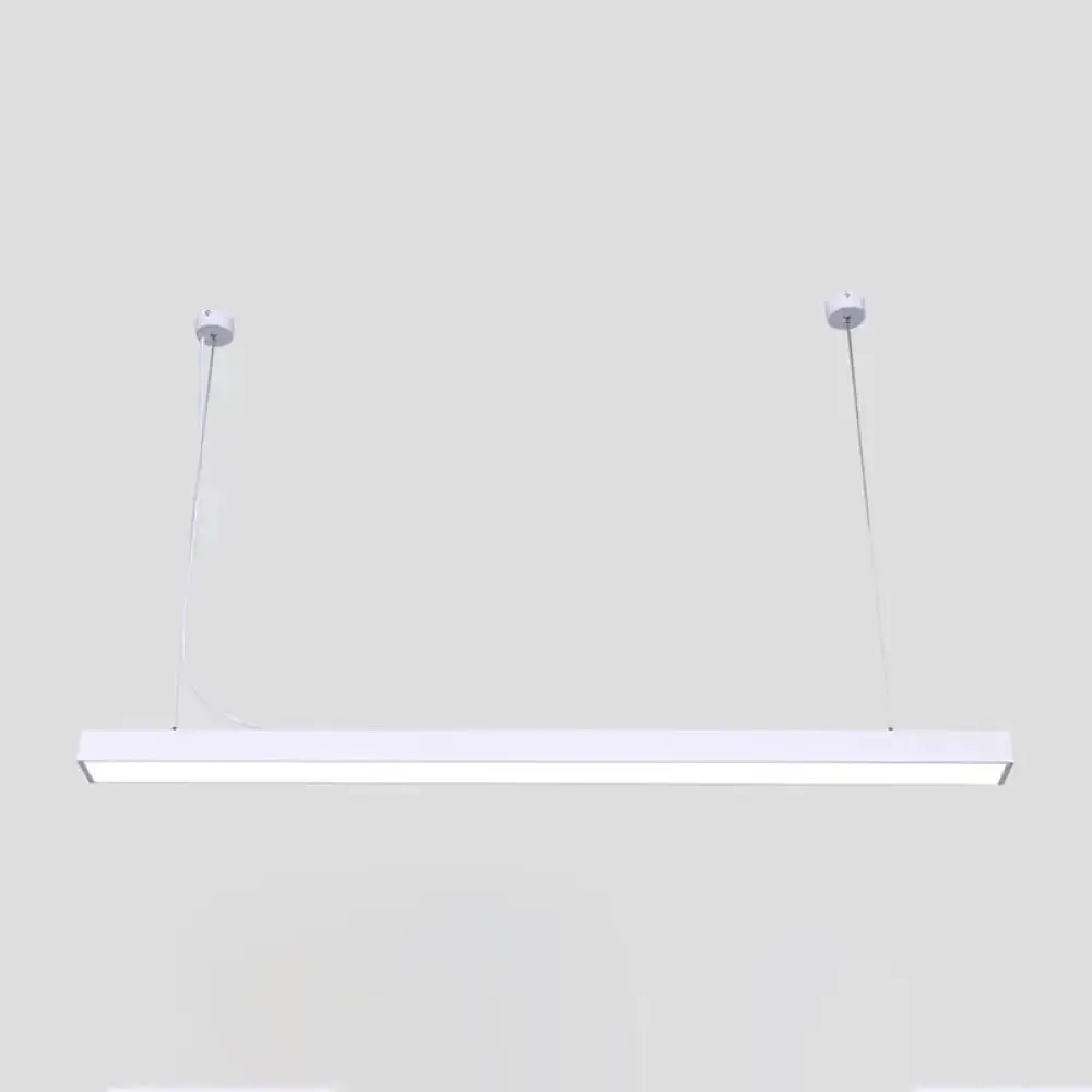 Sleek Acrylic Bar LED Suspension Pendant Light for Office Spaces