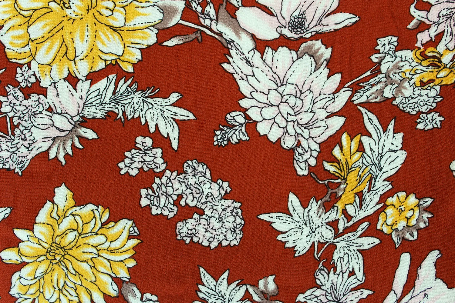 Sleeveless Red Floral Jumpsuit
