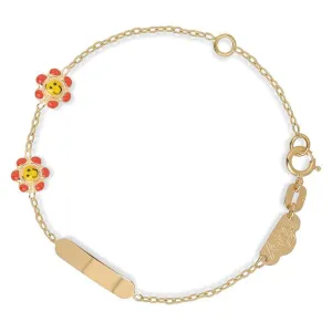 Smiley Floral Bracelet