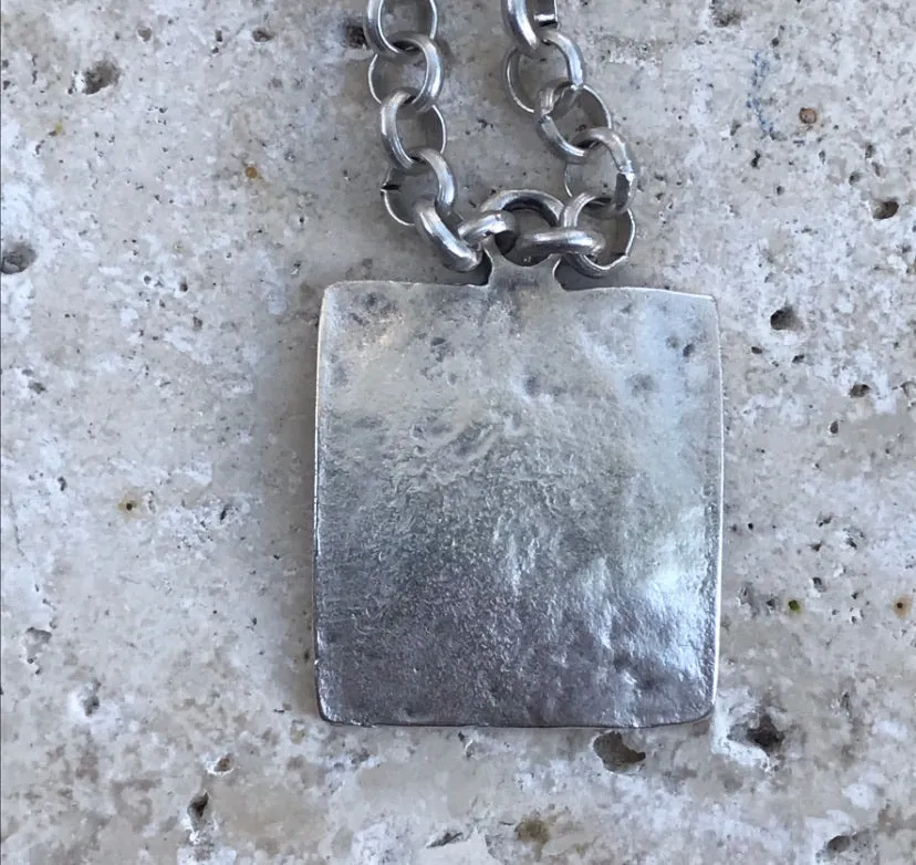 Square Pendant Necklace