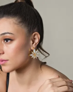 Stellar Shell Pearl Studs
