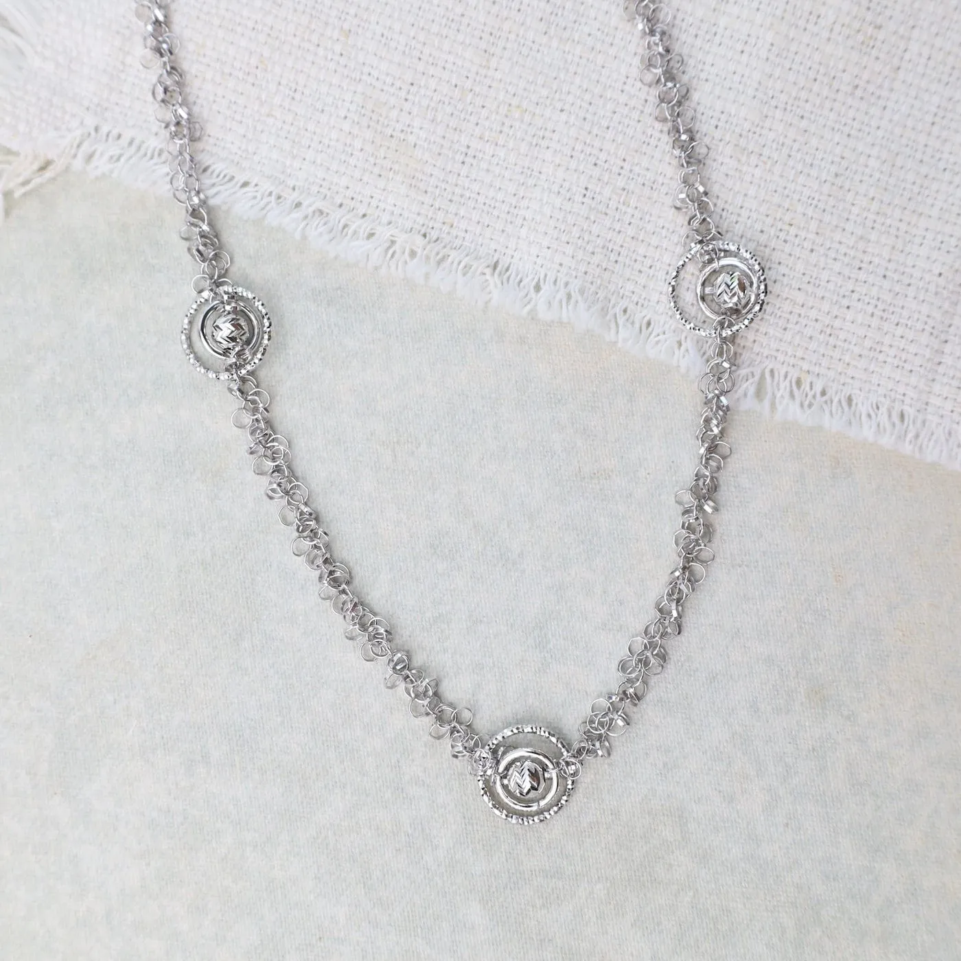 Sterling Silver Jane Webb Necklace