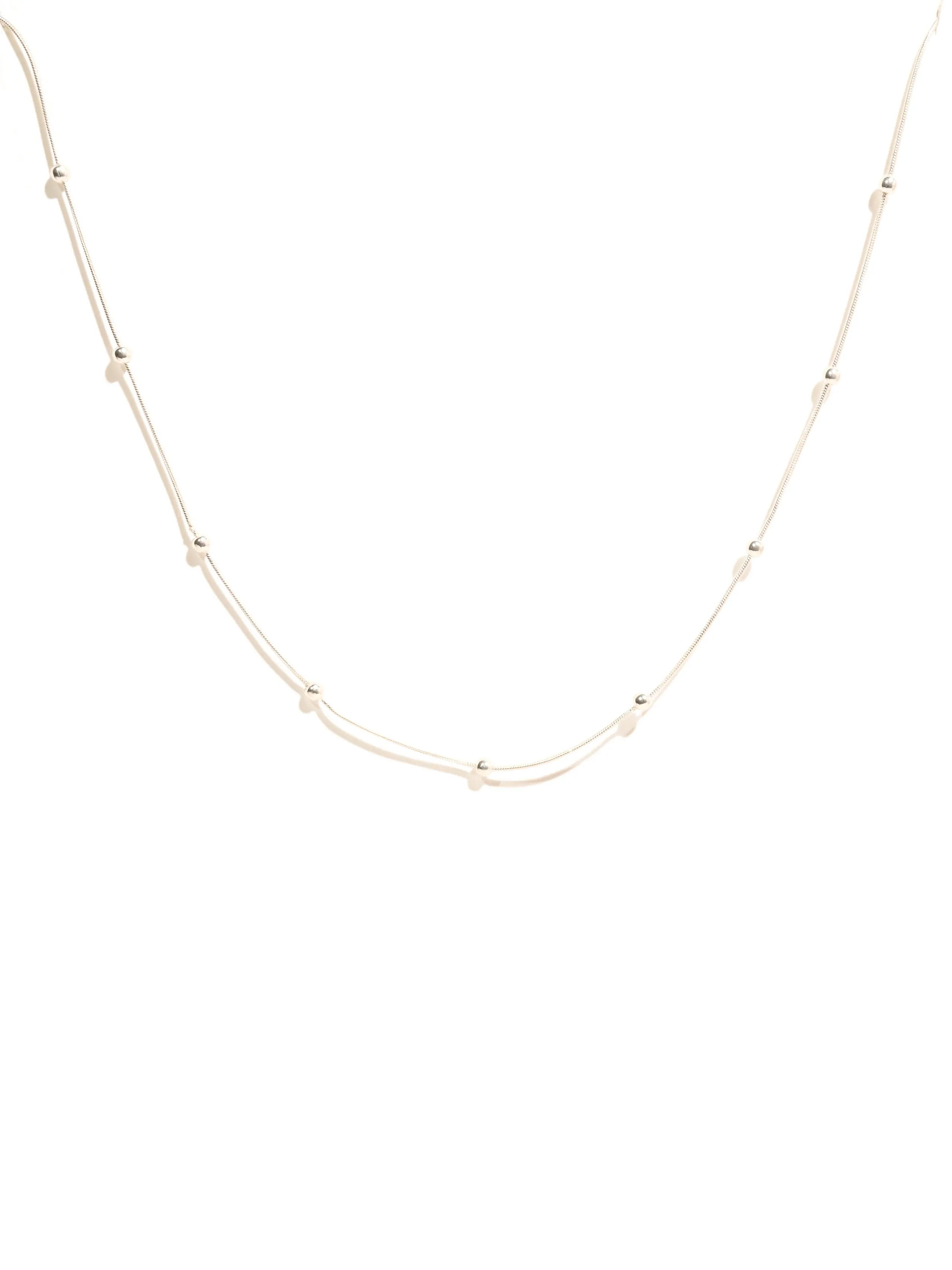 Sterling Silver Round Chain - Blessings