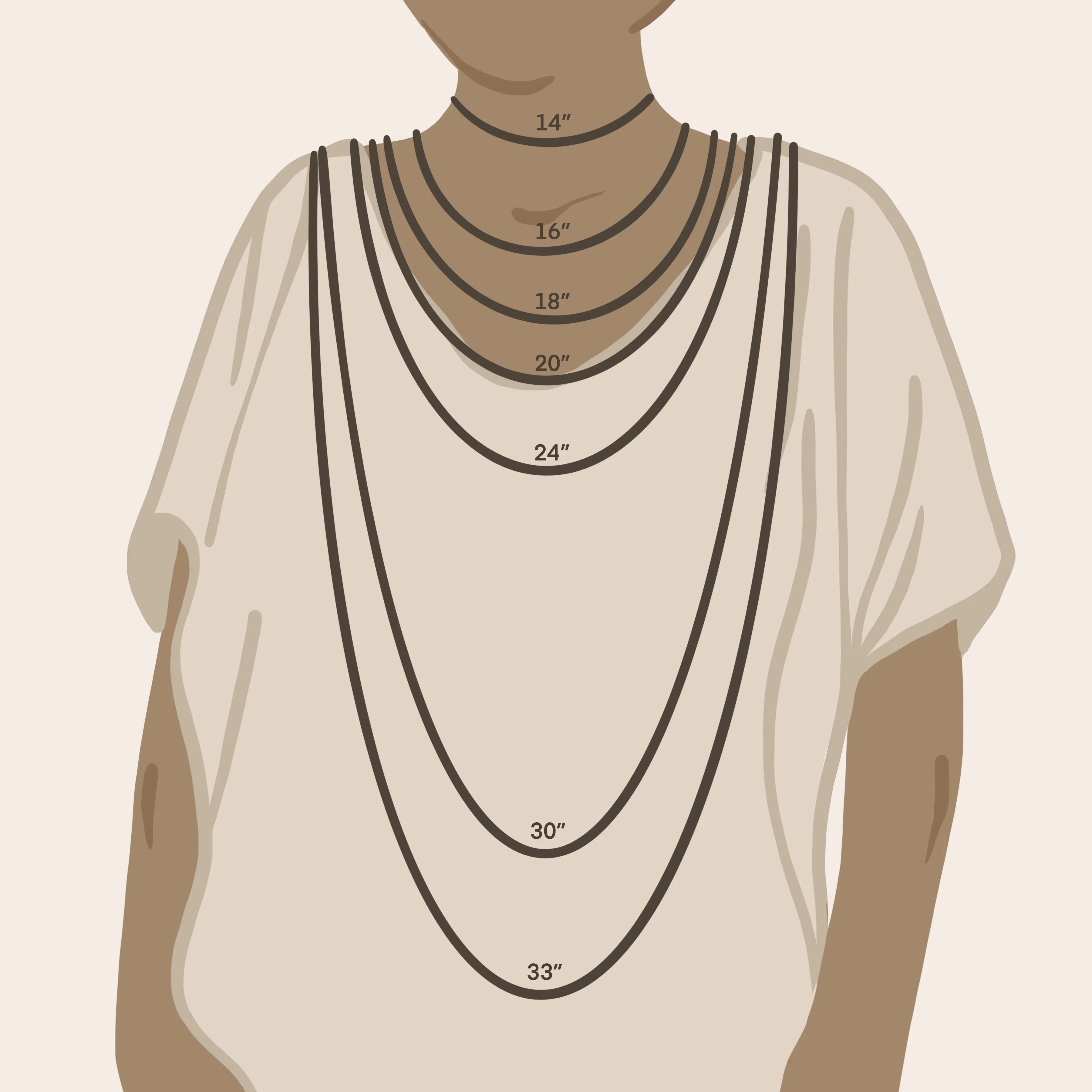 Sterling Silver Round Chain - Blessings