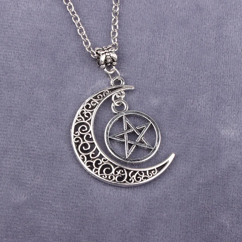 Sun Moon Couple Necklace Pair of Magnet Men and Women Simple Personality Gift