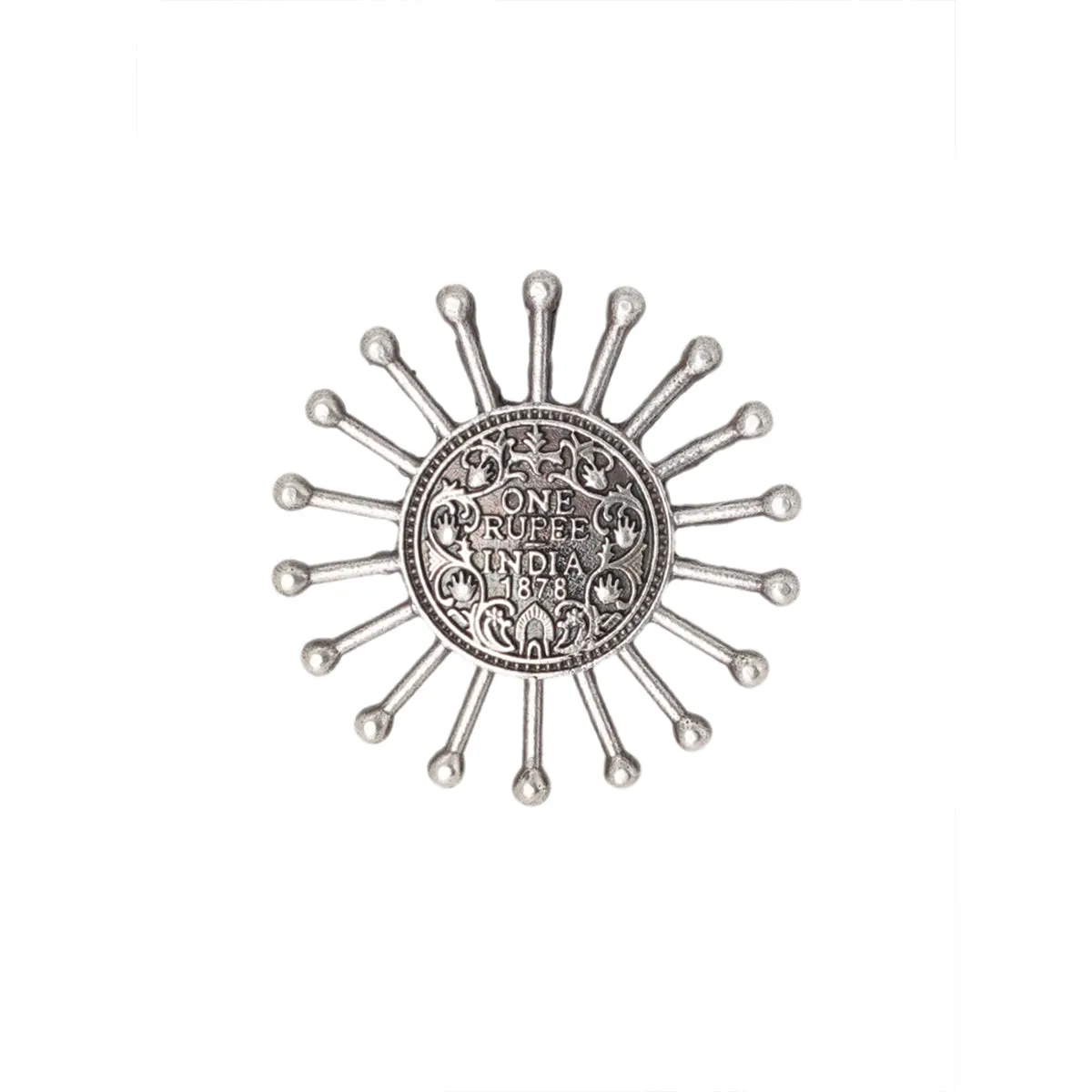 Teejh Anreeta Silver Oxidised Jewelry Gift Set