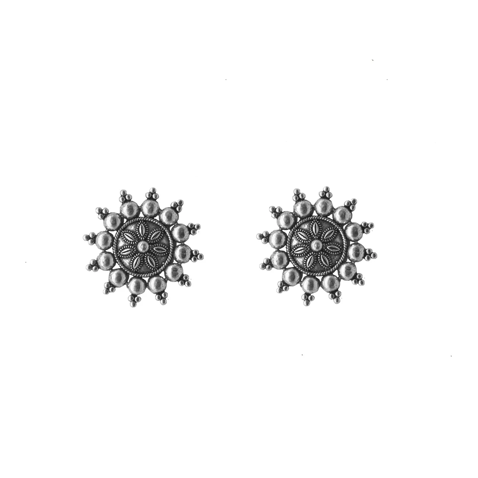 Teejh Anreeta Silver Oxidised Jewelry Gift Set