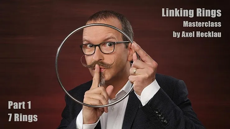 The Silent Rings by Axel Hecklau (Part I and Part II) Linking Rings Training - INSTANT DOWNLOAD