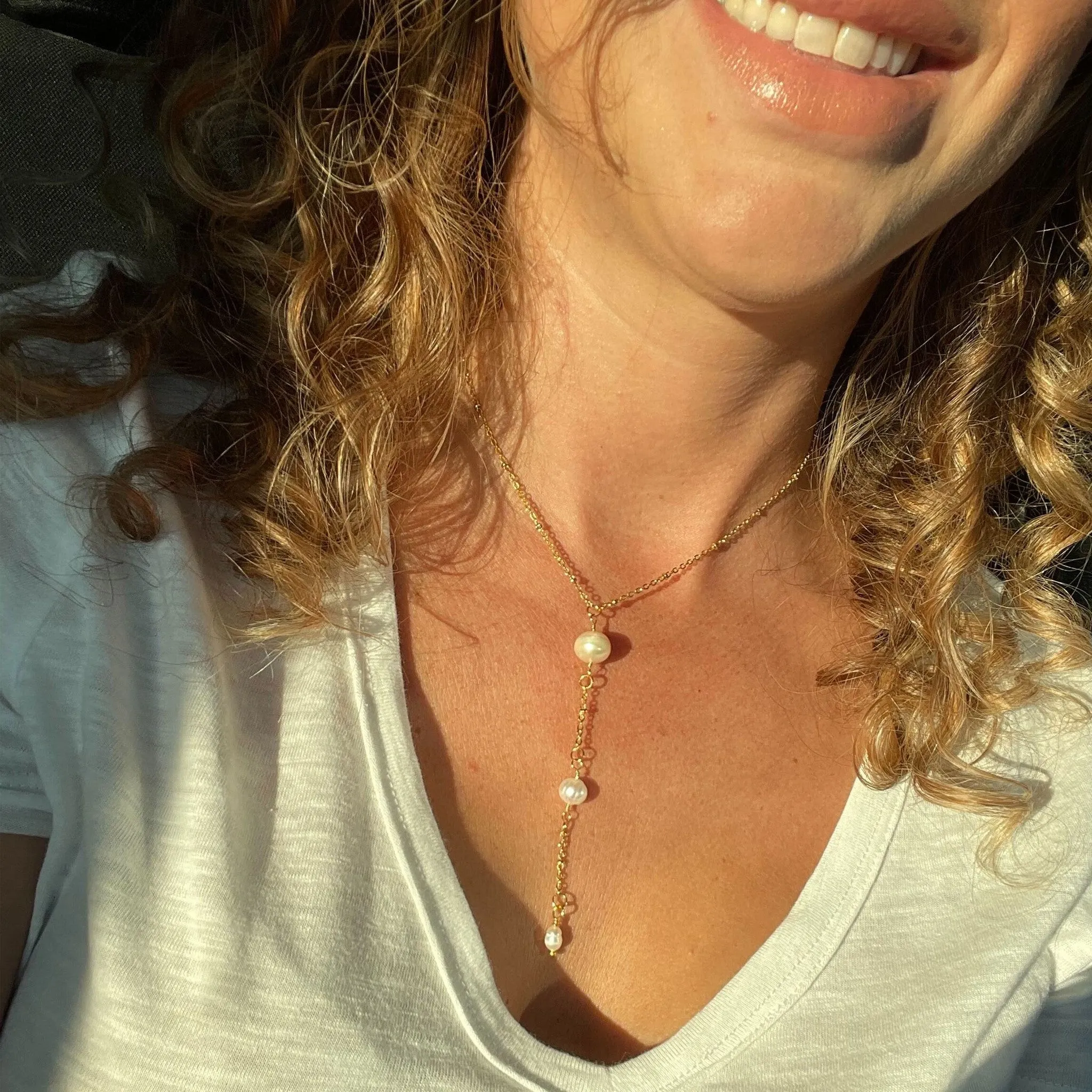 Three Generations Pearl Necklace
