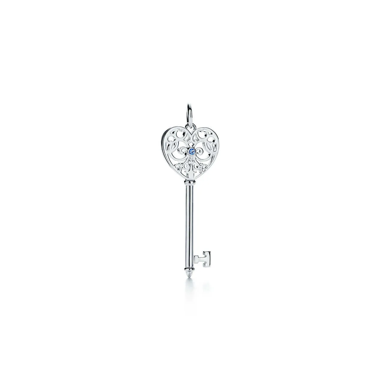 Unlock Happiness Heart Key Pendant Necklace