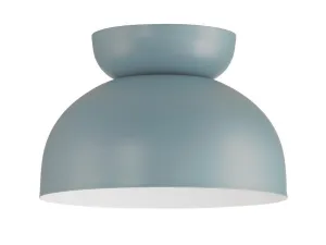 Ventura Dome 1 Light Flushmount in Dusty Blue