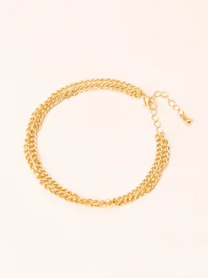 Vintage Layered Anklet
