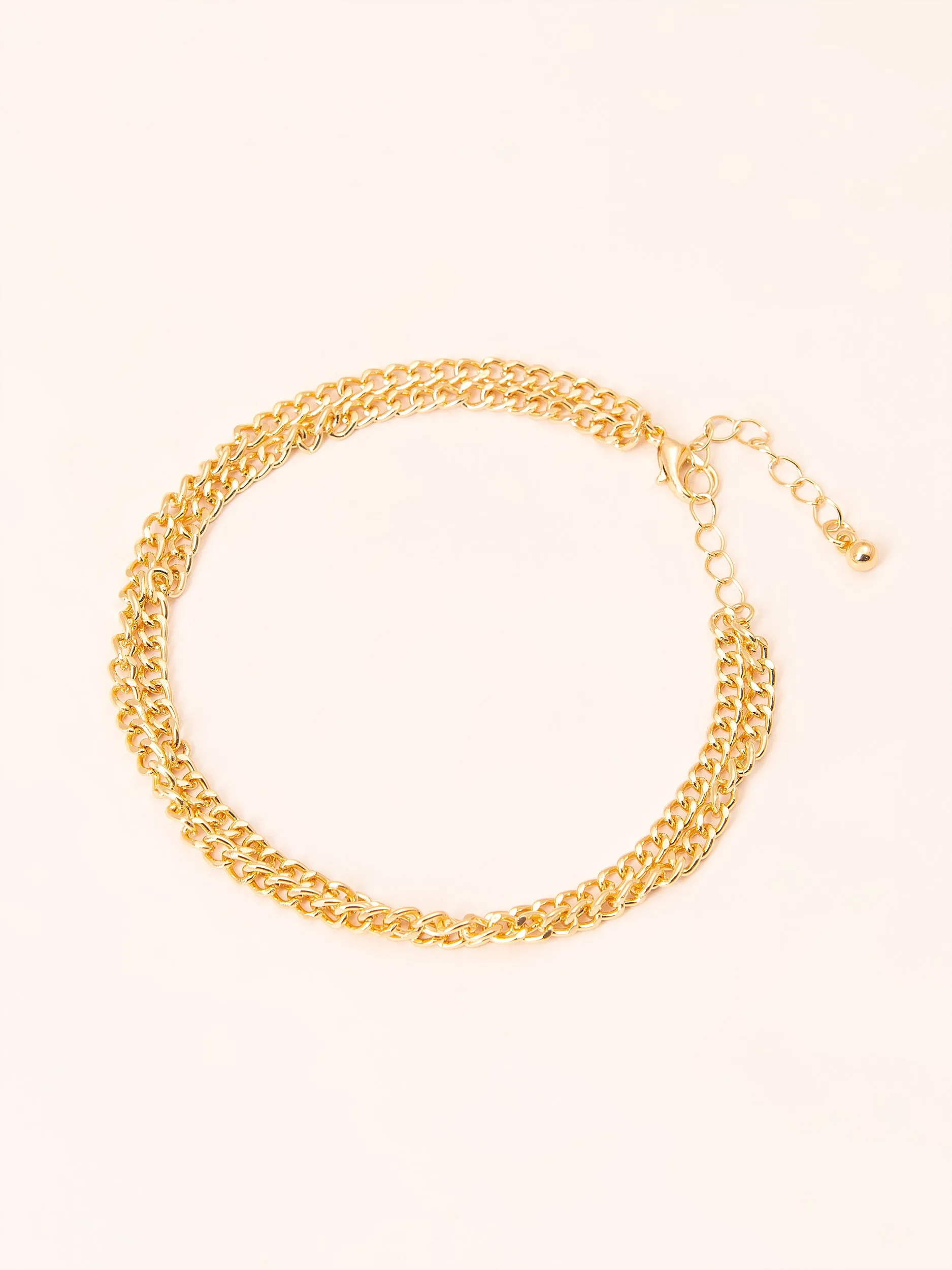 Vintage Layered Anklet