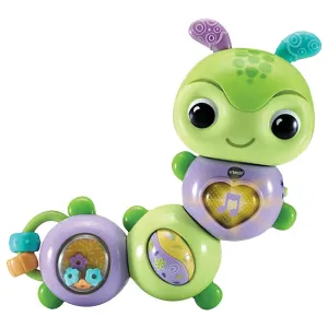 Vtech Twist & Explore Caterpillar Rattle Green Age-3 Months & Above