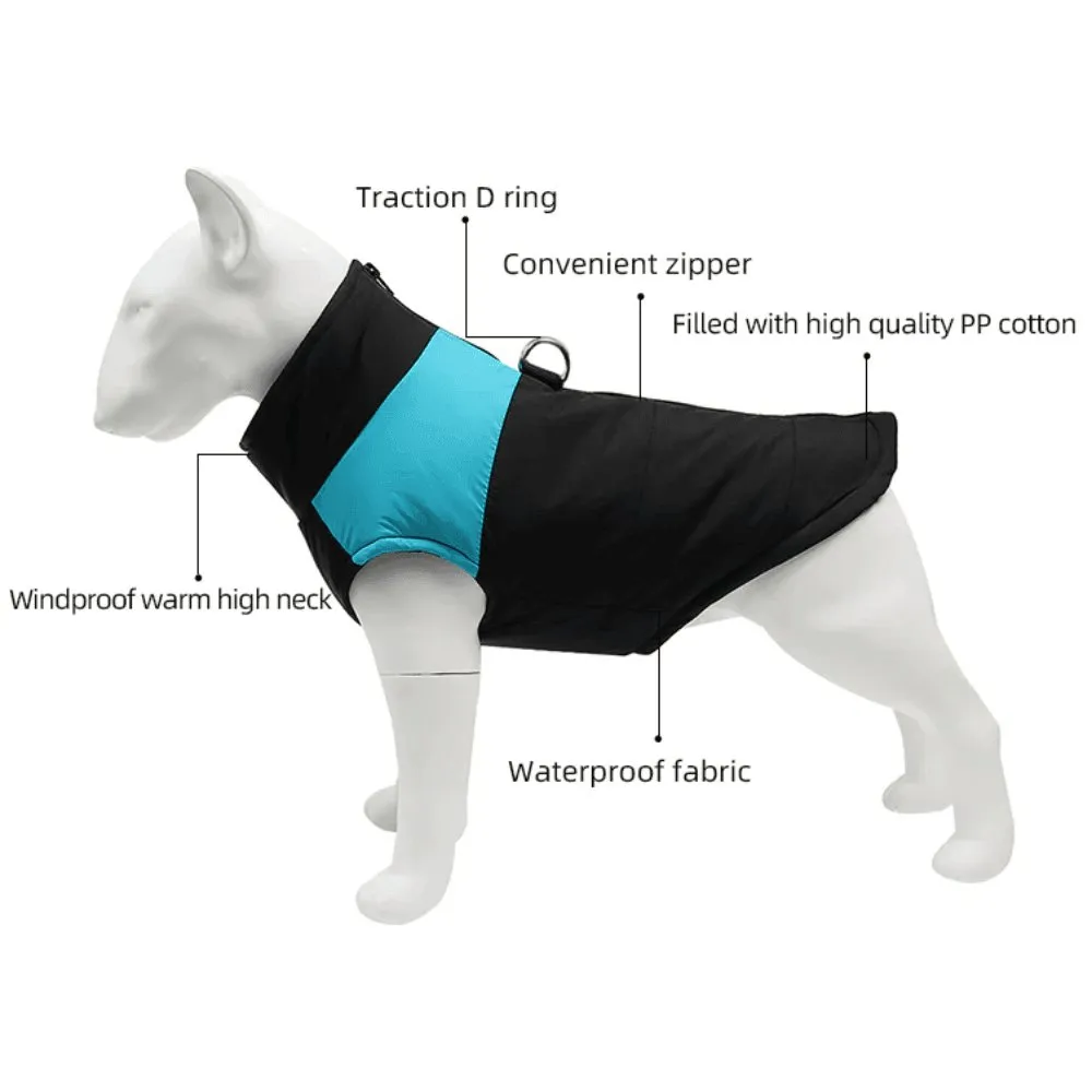 Warm Waterproof Dog Vest