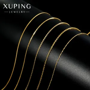 Wholesale 12pcs 24K Gold Plated Pendant Simple Necklaces