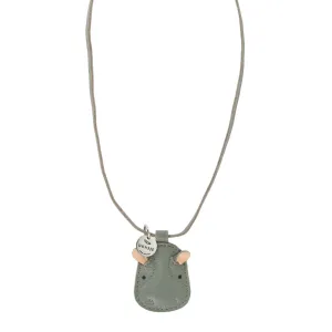 Wookie Hippo Necklace