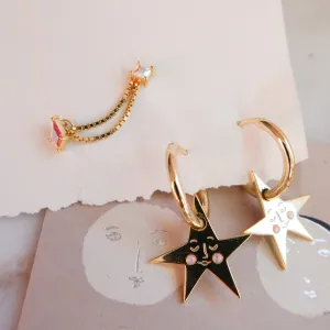 You make me Blush   Thread of Hope Ear Stack